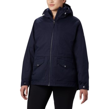 Columbia Ženske Jakne - Mount Erie Interchange Plus Size Tamnoplave | USQN-46512